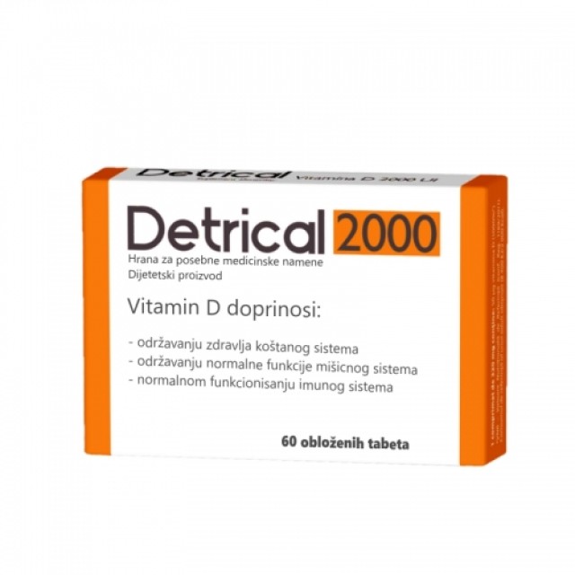 DETRICAL 2000IU - Online Apoteka DETRICAL 2000IU